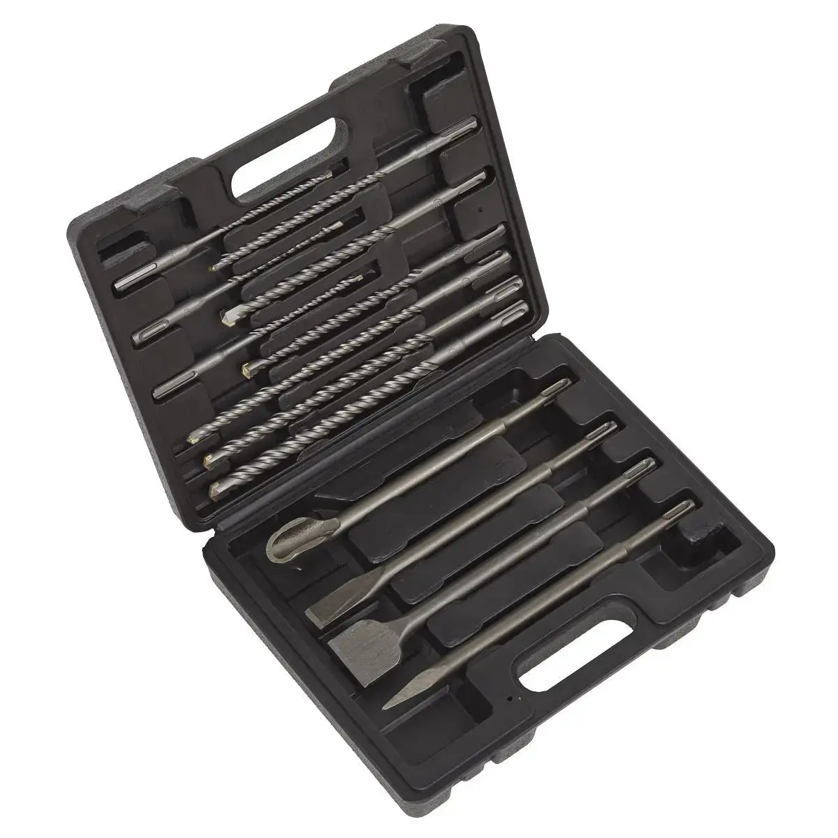 Worksafe By Sealey Sds Plus Drill Bit & Chisel Set 13Pc 1
