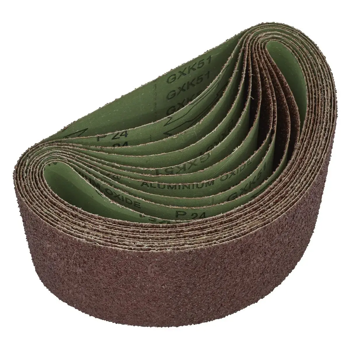 Worksafe By Sealey Sanding Belt 100 X 610Mm 24Grit - Pack Of 5 1