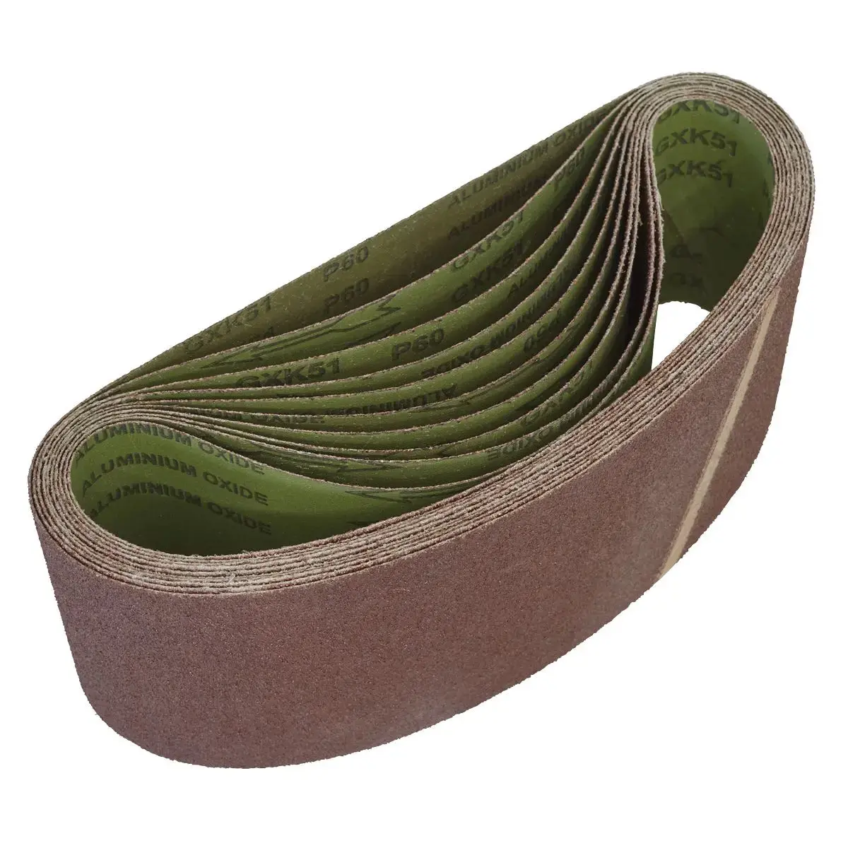 Worksafe By Sealey Sanding Belt 100 X 610Mm 60Grit - Pack Of 10 1