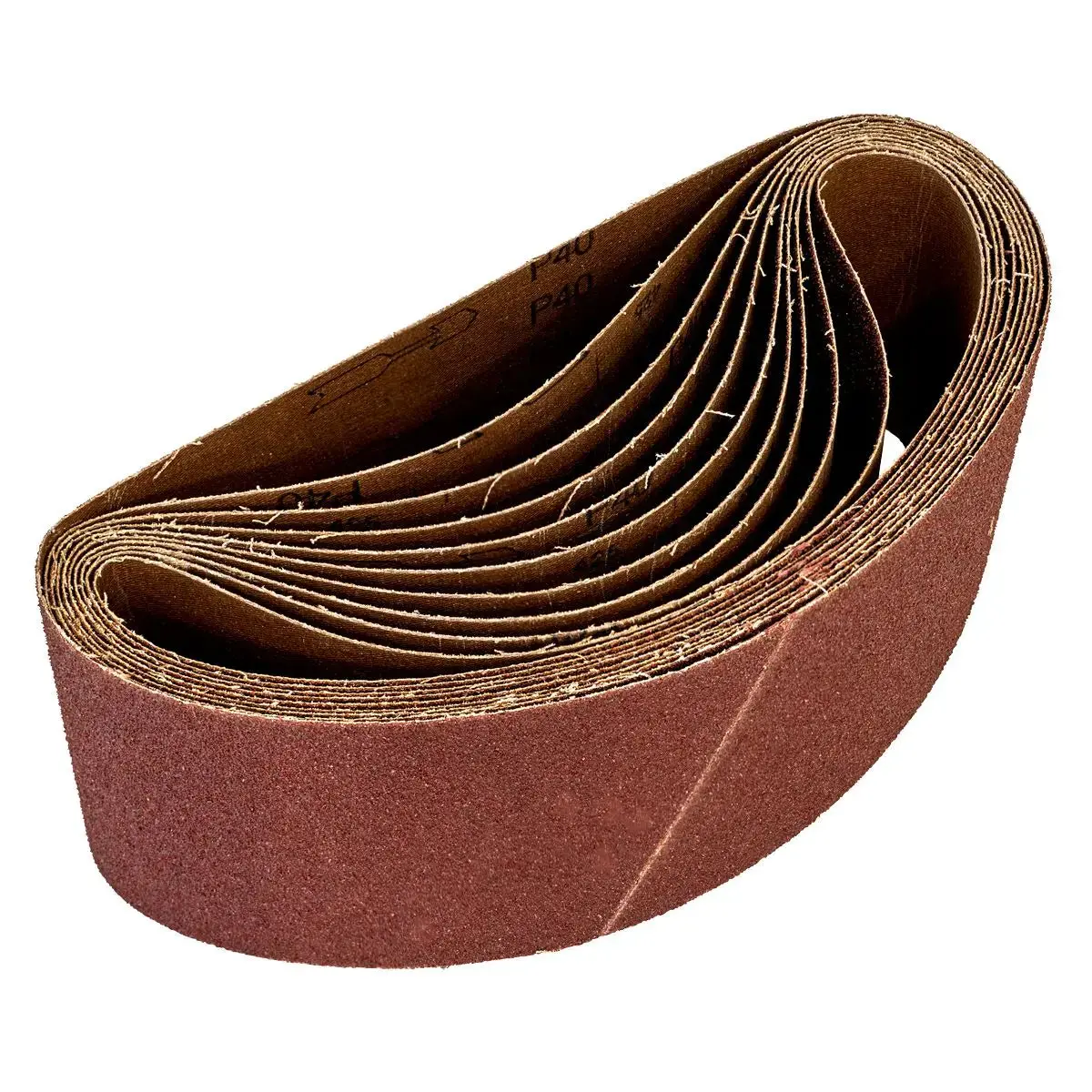 Worksafe By Sealey Sanding Belt 100 X 620Mm 40Grit - Pack Of 10 1