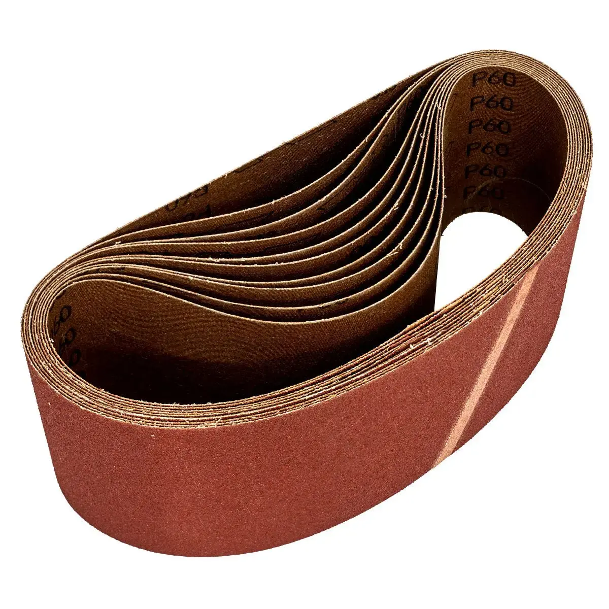 Worksafe By Sealey Sanding Belt 100 X 620Mm 60Grit - Pack Of 10 1