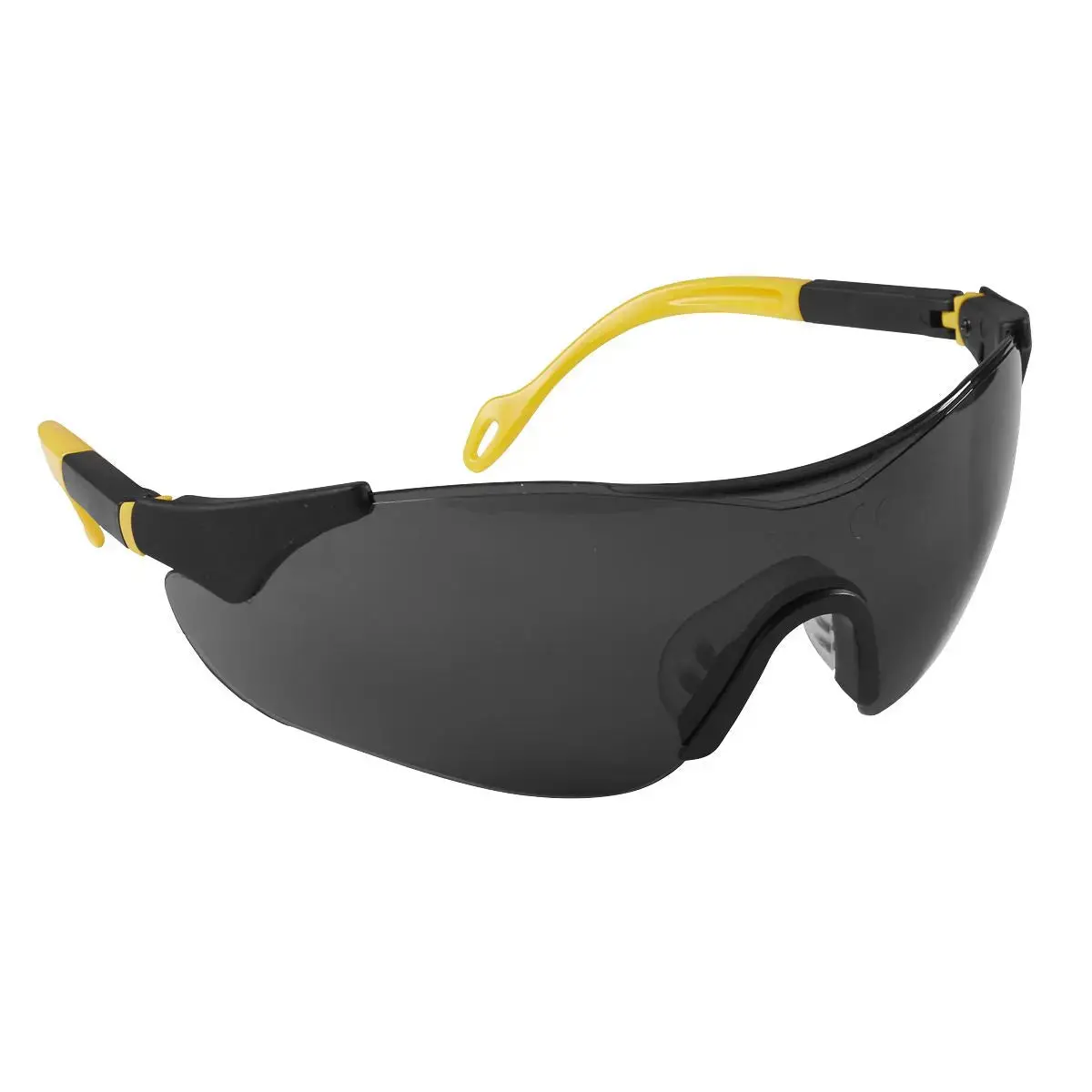 Worksafe By Sealey Sports Style Shaded Safety Specs With Adjustable Arms 1