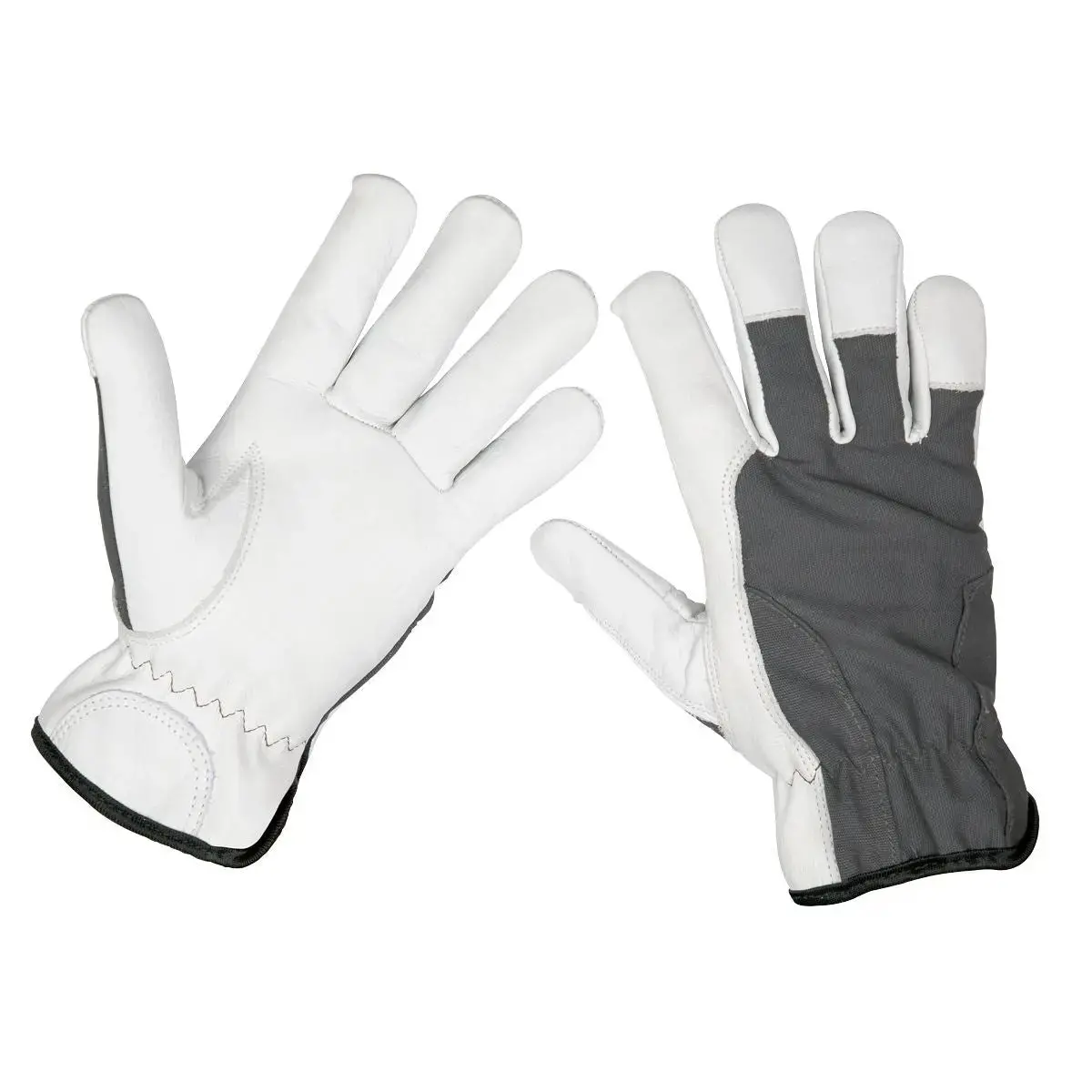 Worksafe By Sealey Super Cool Hide Gloves Large - Pair 1