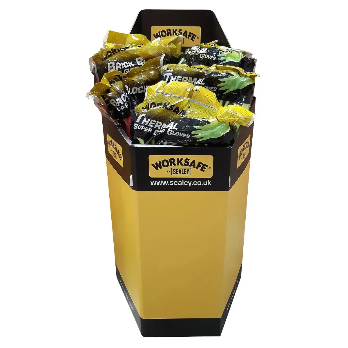 Worksafe By Sealey Worksafe Dump Bin - Gloves 2 1