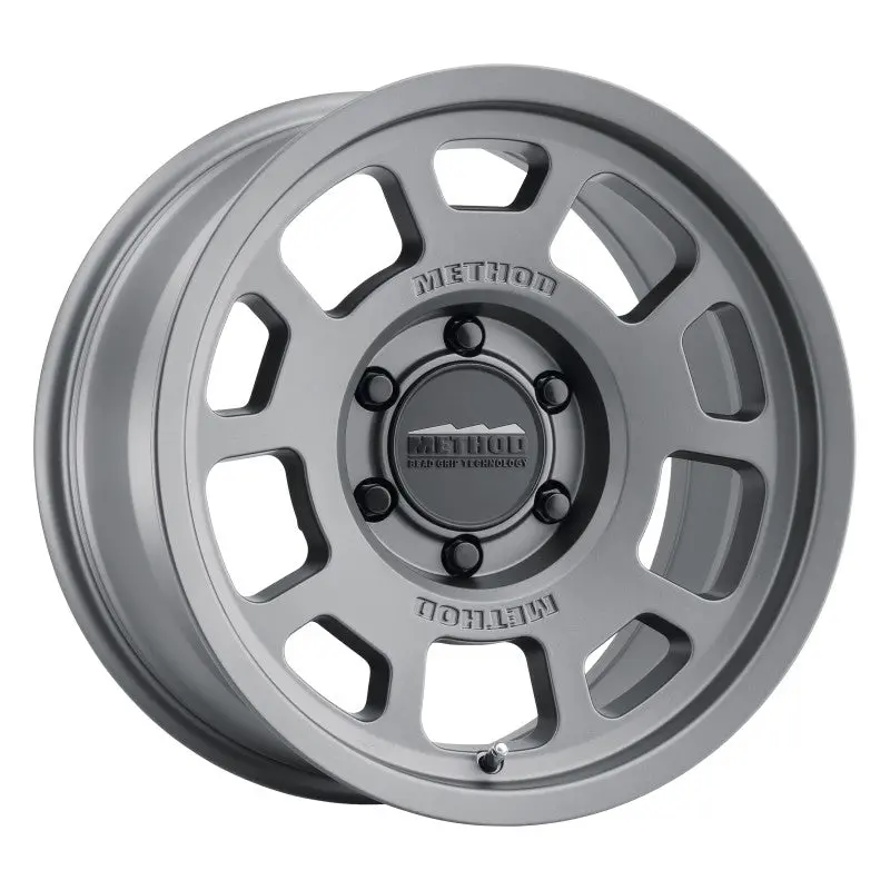 Method Mr705 Titanium-Finished Alloy Wheel — 18X9 Inches, +18Mm Offset, 6X5.5In Bolt Pattern, 106.25Mm Center Bore 1