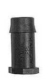 Plug Black 3/8Th 1