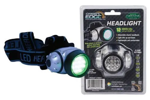 Grower’S Edge Head Light Green Led 1
