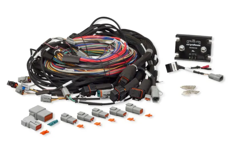 Haltech Elite 2500 & Rem 16 Ecu-Compatible Sequential Injector Wiring Harness (8 Ft, Universal) 1