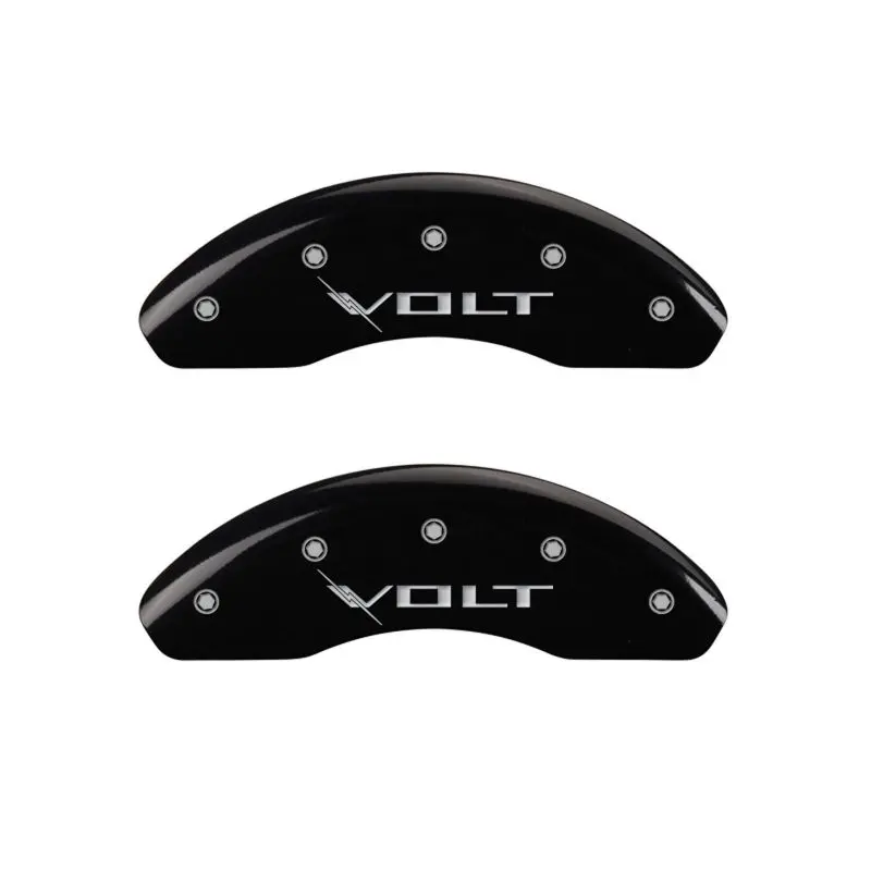 Mgp Front And Rear Brake Caliper Covers – Volt Black Finish With Silver Engraving 1