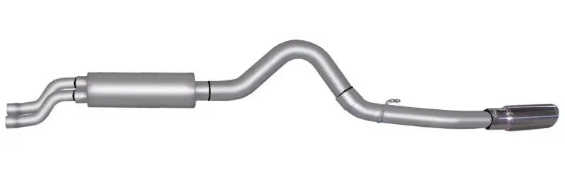 Gibson Stainless Steel Cat-Back Exhaust System – 4-Inch Diameter, Fits 2001–2005 Chevrolet Silverado 3500 Base Models With 6.0L Engine 1