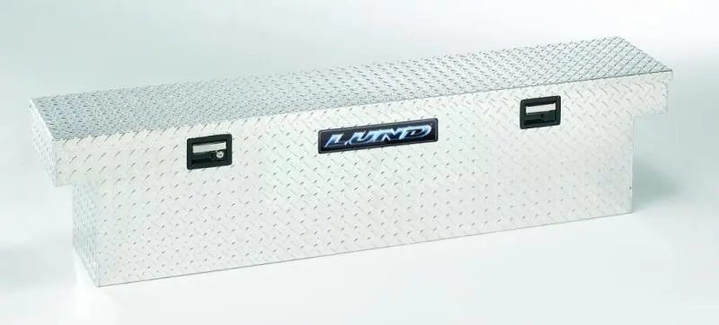 Lund Universal Aluminum Cross-Bed Truck Box – Single-Lid, Bright Finish 1
