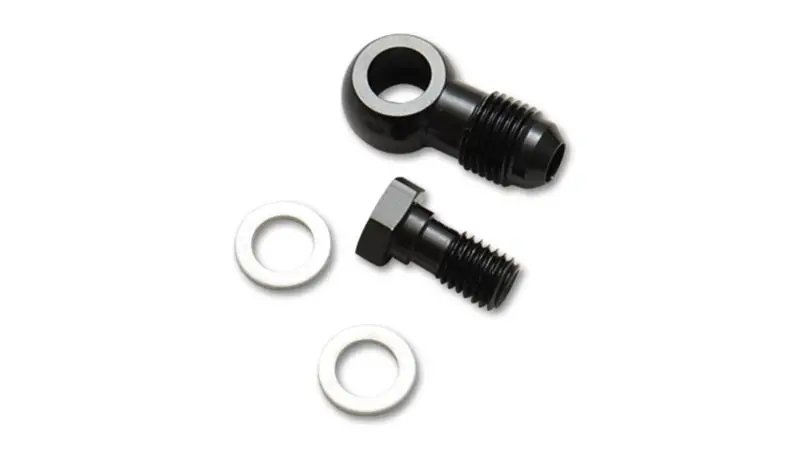 Vibrant -4An Male Banjo Fitting (10Mm X 1.5) In Anodized Aluminum With Two Sealing Washers 1
