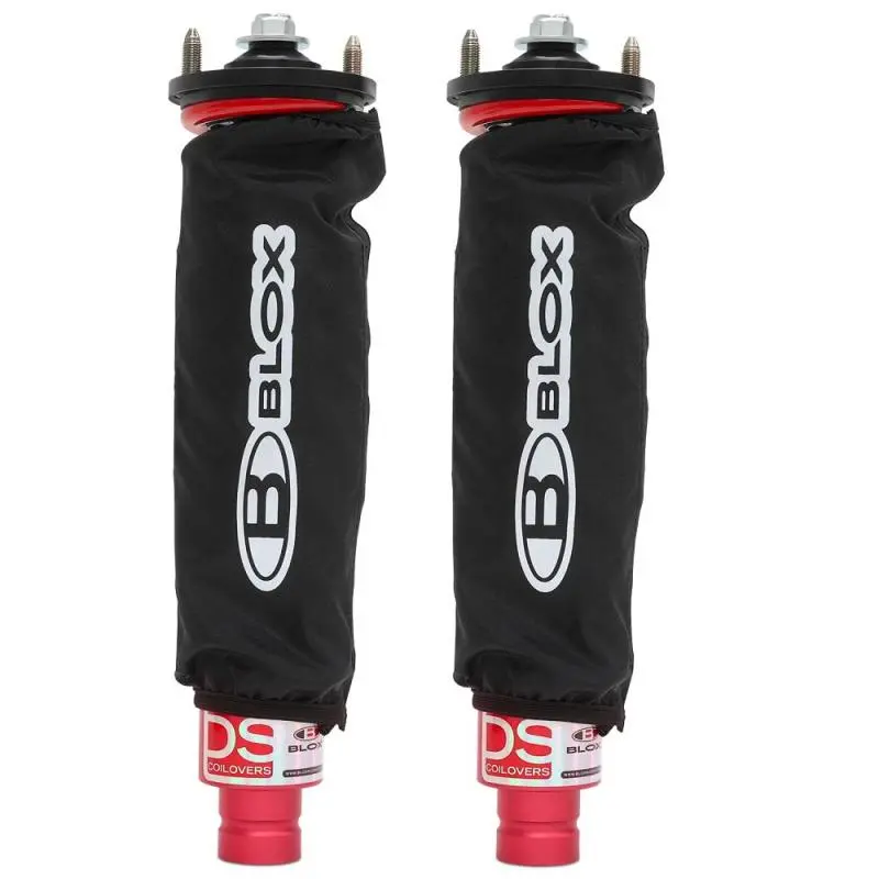 Blox Racing Coilover Spring Perch Covers – Black, Sold As A Pair 1