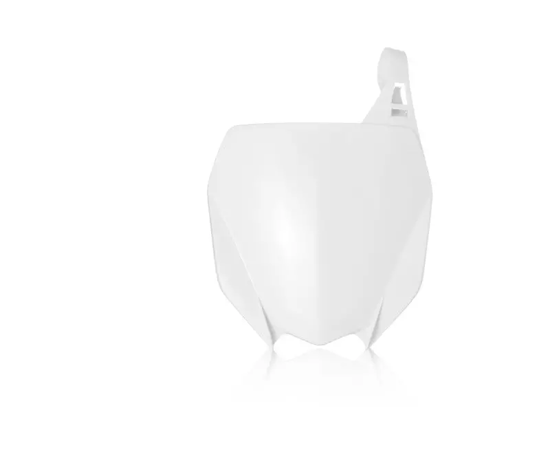 Acerbis White Front Number Plate – Compatible With Yamaha Yz125/250/450 & Related Models (2018–2024) 1