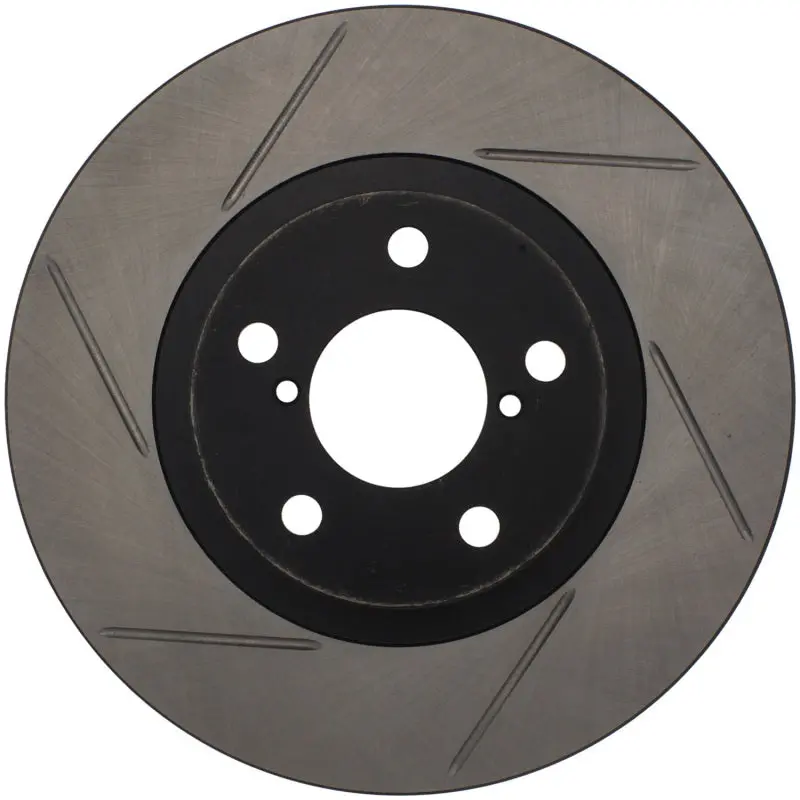Stoptech Power Slot Slotted Front Right Brake Rotor – Fits 2000–2005 Subaru Legacy And 1998–2008 Impreza 1