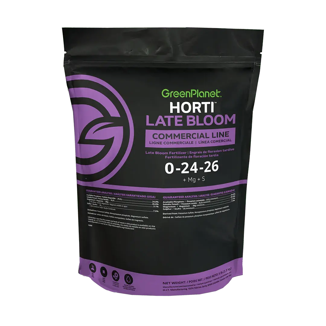 Green Planet Horti-Late Bloom 5Lb 1