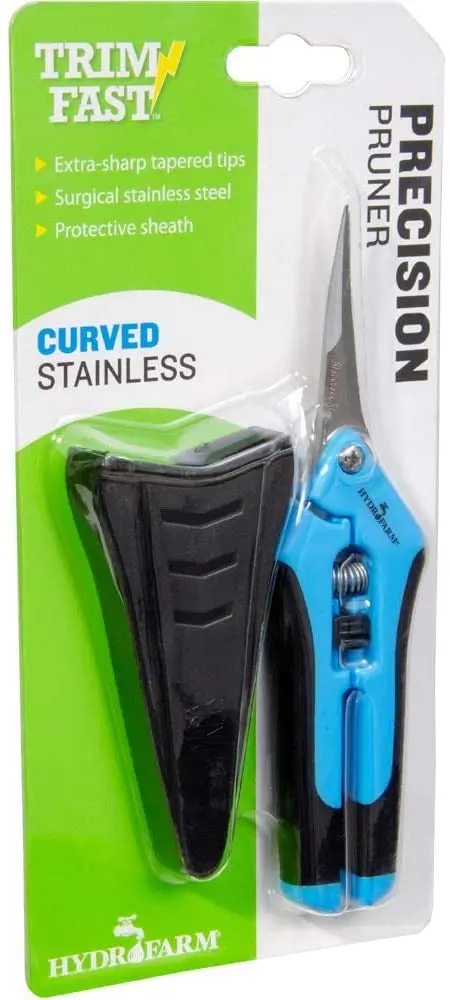Trim Fast Shears Premium Curved Stainless Ergonomic Pruner 1