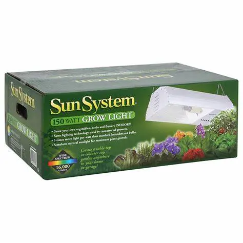 Used Sun System Fixture & Bulb 150W Hps 1
