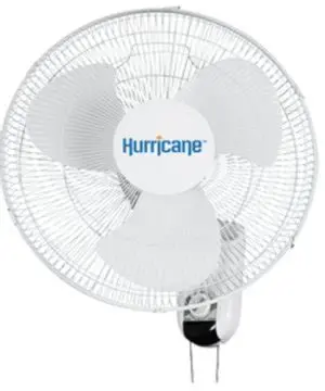 Hurricane 16" Plastic Wall Mount Fan 1