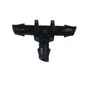 Tee Barbed 1/4” X  1/4" X 1/4" 1