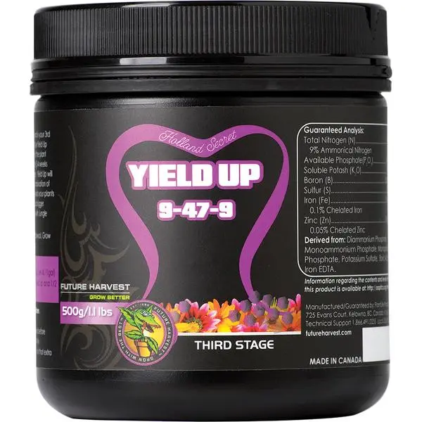 Future Harvest Yield Up 1