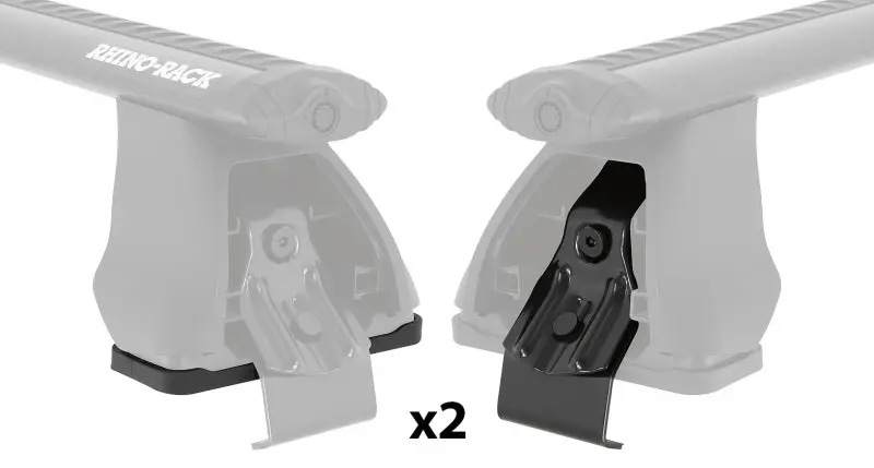 Rhino-Rack 2500 Half Fitting Kit – 2 Pads & 2 Clamps 1
