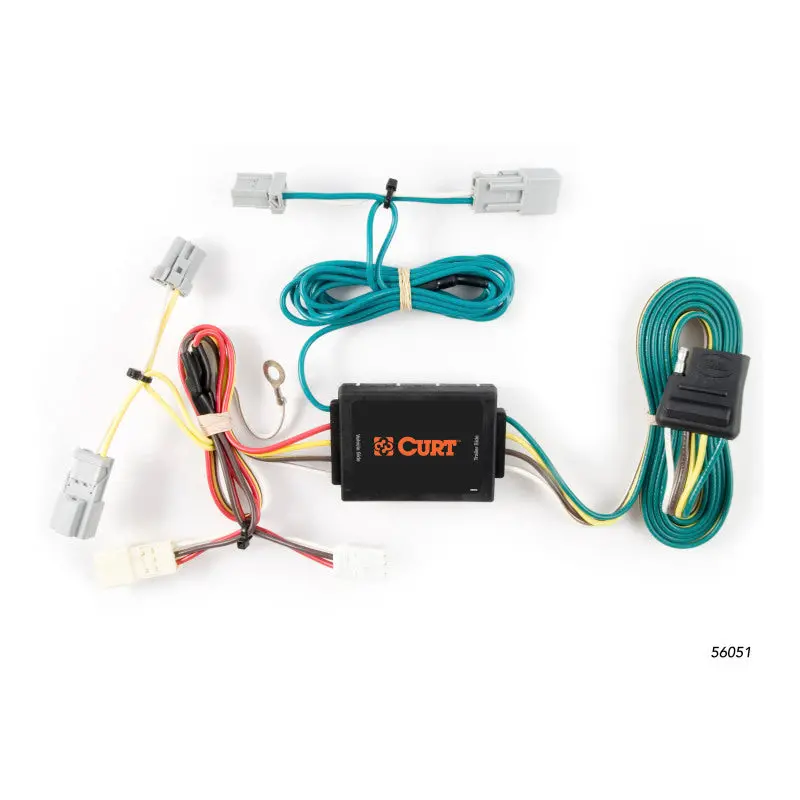 Curt Custom Vehicle Wiring Harness For 2006–2015 Honda Civic – 4-Way Flat Output 1