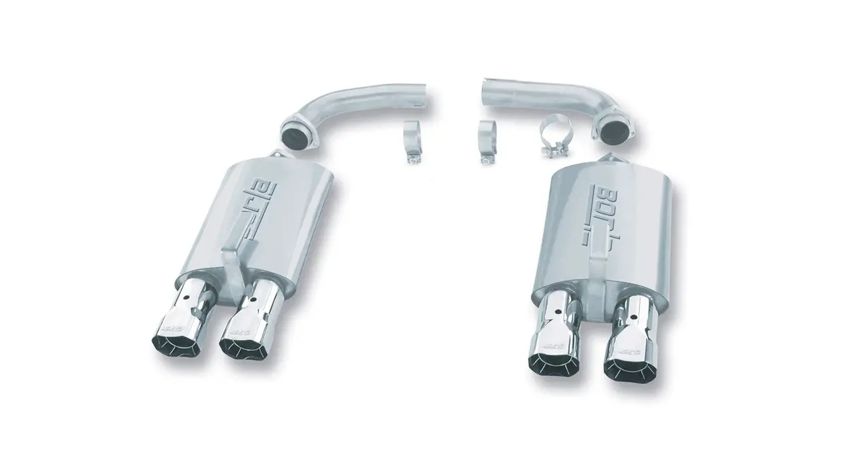 Borla S-Type Axle-Back Exhaust For 1984–1991 Chevrolet Corvette 1