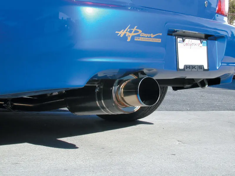 Hks Carbon-Titanium Exhaust System For 2002–2007 Subaru Wrx & 2004–2007 Sti 1