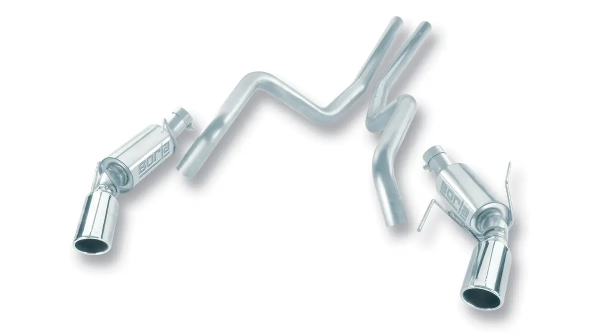 Borla S-Type Cat-Back Exhaust System For 2005–2009 Ford Mustang Gt 1