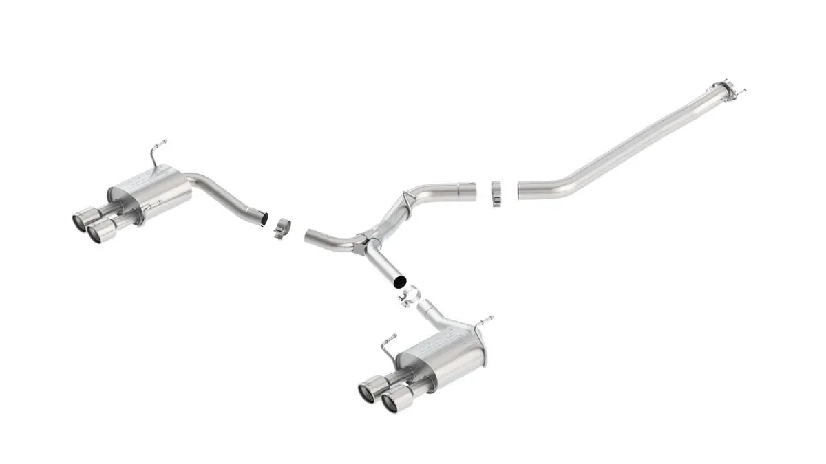 Borla Atak Cat-Back Exhaust System – Stainless Steel, For 2011–2014 Subaru Impreza 1