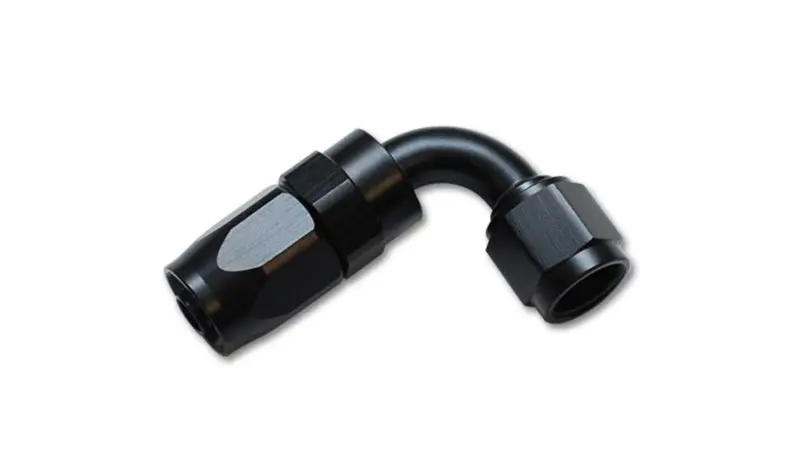 Vibrant 8An 90° Aluminum Hose Fitting – High-Flow Elbow End 1