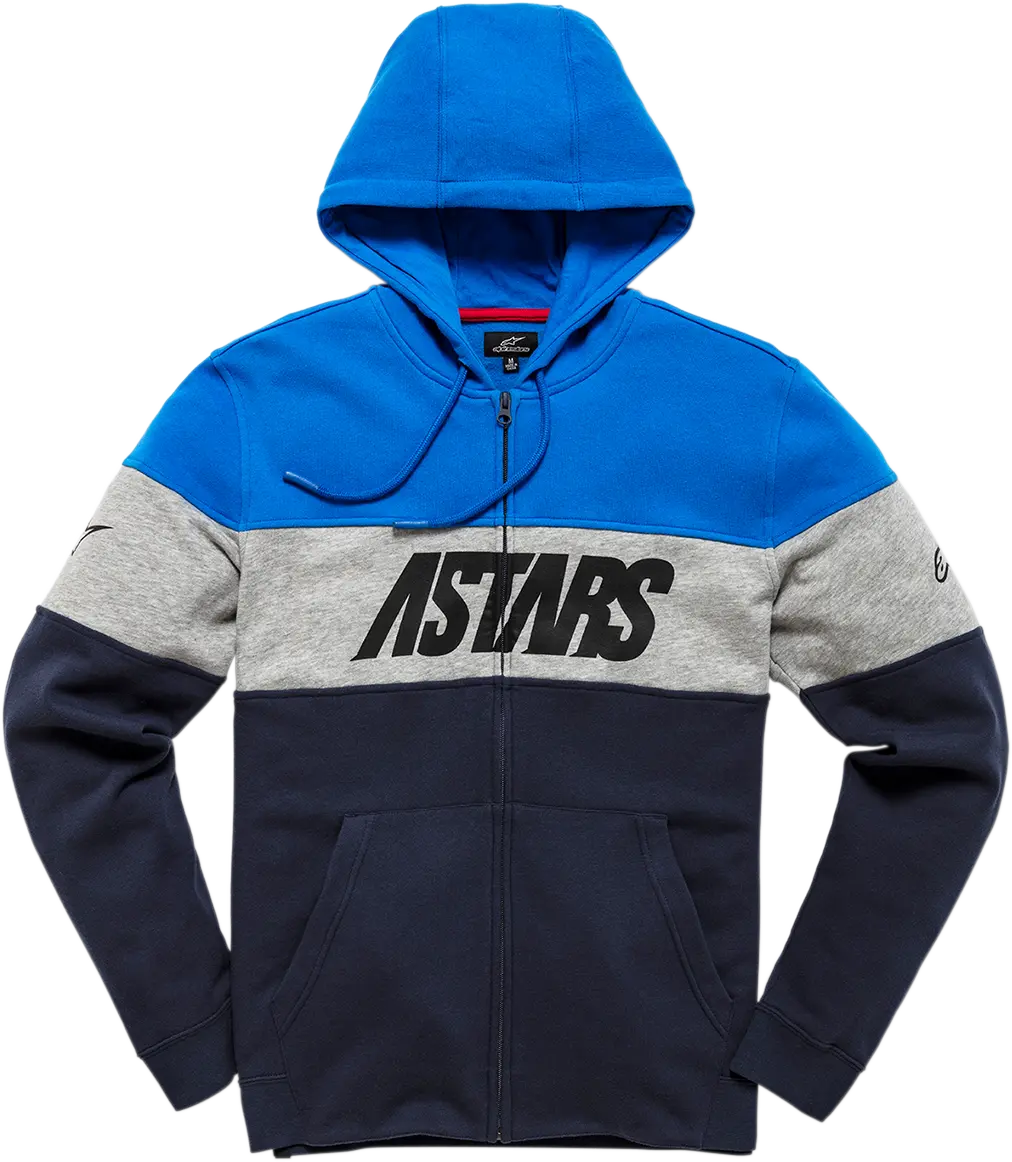 Alpinestars Grupo Zip Hoodie In Navy/Blue – Size 2Xl (Model 12105330072702X) 1