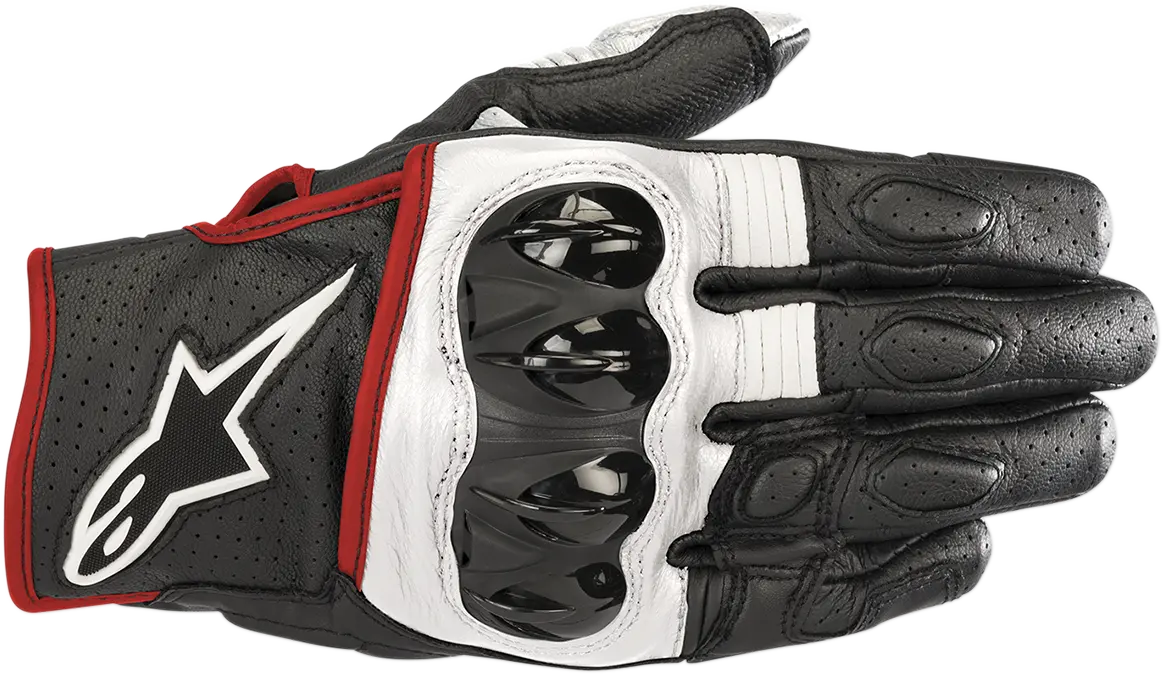 Alpinestars Celer V2 Gloves – Black/White/Red, Size 3Xl (Sku 3567018-1231-3X) 1