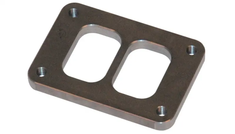 Vibrant Turbo Inlet Flange – T04 Divided Inlet, T304 Stainless Steel, 0.5-Inch Thickness 1