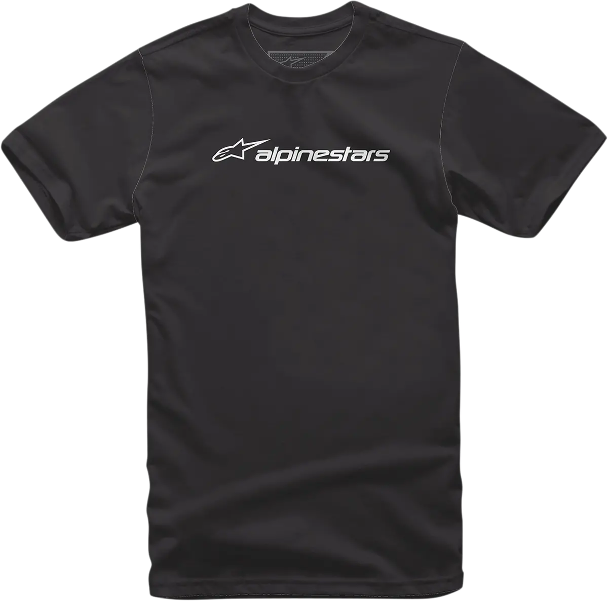 Alpinestars Linear Contrast T-Shirt – Black & White, Large (Model 1211720241020L) 1