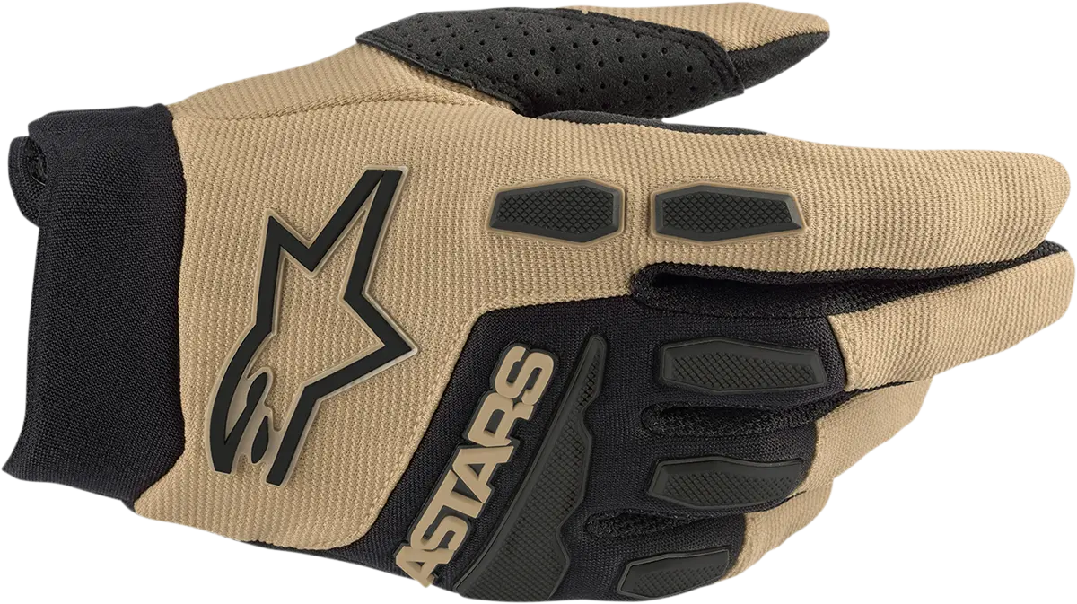 Alpinestars Full Bore Motorcycle Gloves – Sand/Black, Size Large (Model 3563622-891-L) 1