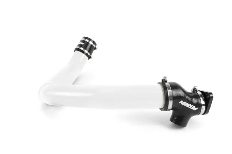 Perrin Charge Pipe – Lightweight White Anodized Aluminum, Fits 2015+ Subaru Wrx 1