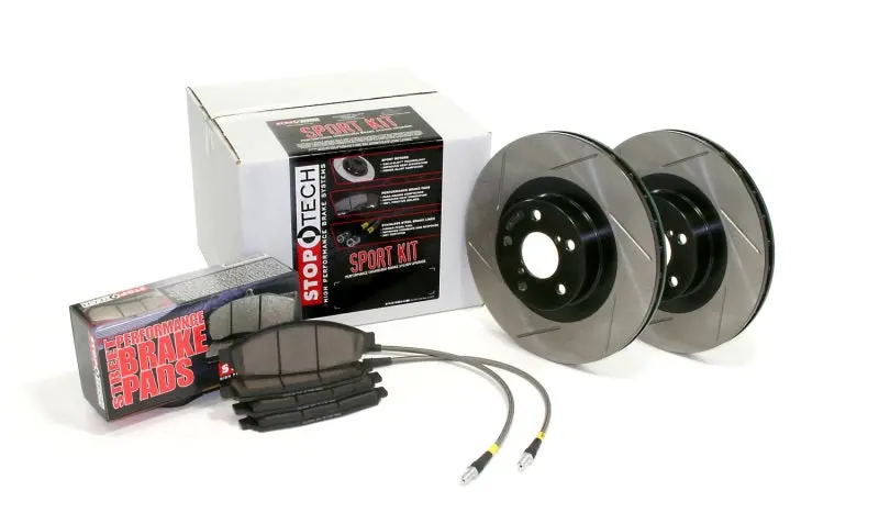 Stoptech 13 Scion Fr-S / 13 Subaru Brz 4Wh Slotted Sport Brake Kit 1