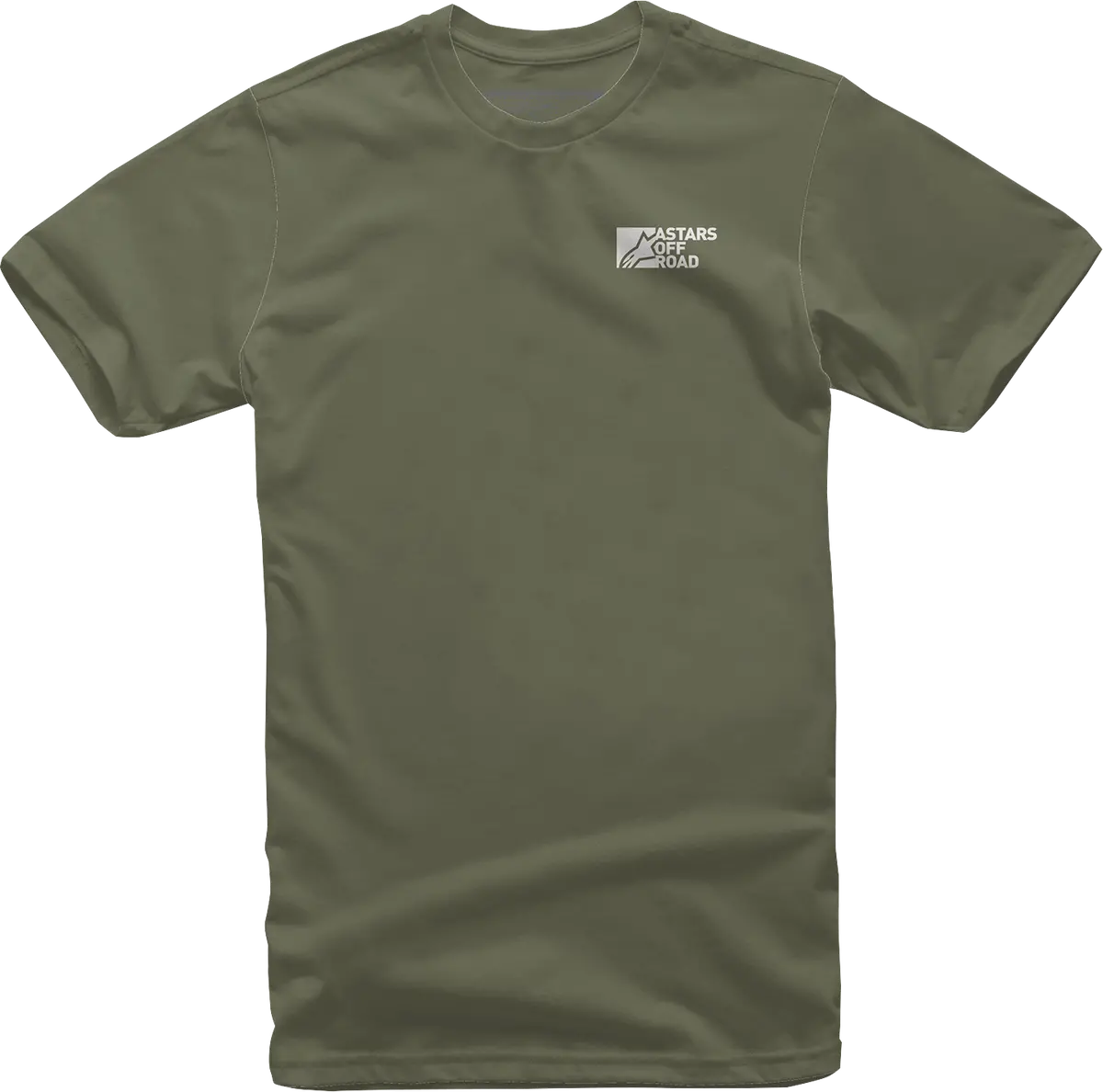 Alpinestars Painted Graphic T-Shirt — Military Green, Size Large (Style #1232-72224-690L) 1