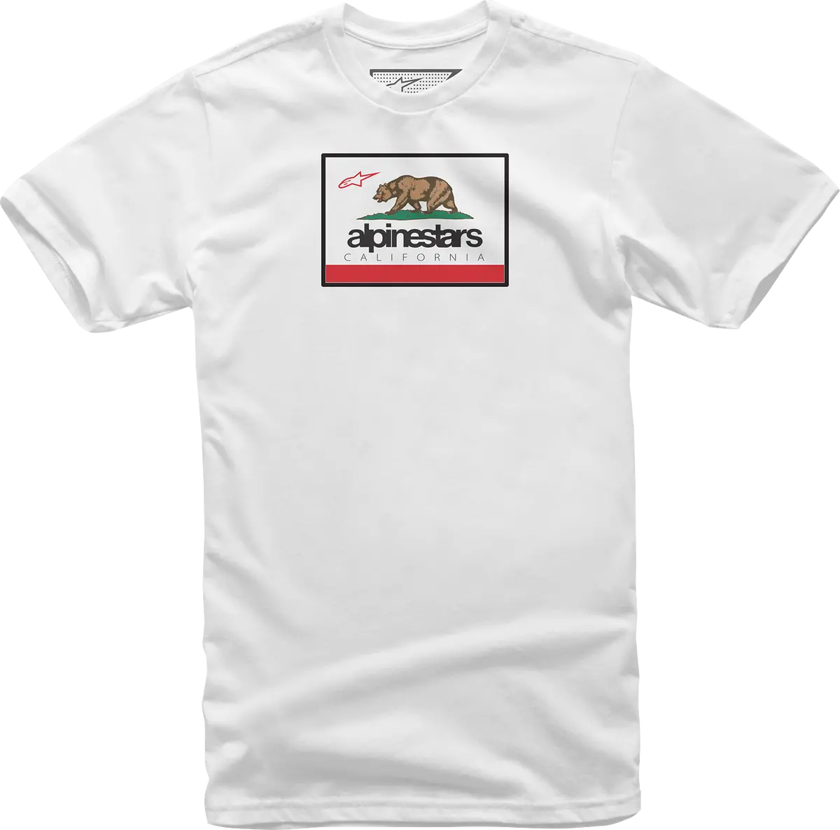 Alpinestars Cali 2.0 Short-Sleeve T-Shirt – White, Size Large (Model 12127207020L) 1