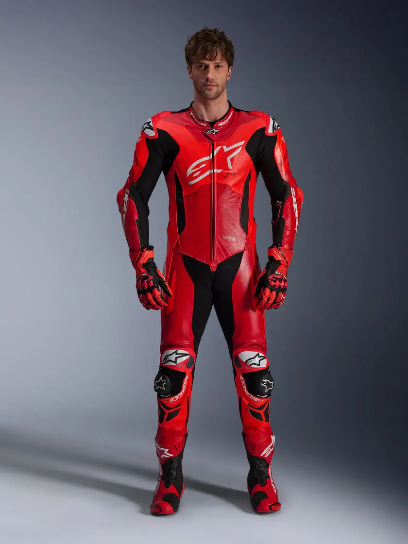 Alpinestars Gp Plus V4 Sprint Full-Leather Motorcycle Racing Suit 1