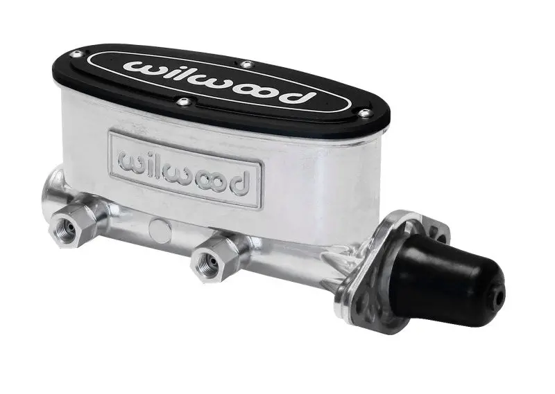 Wilwood High-Volume Tandem Master Cylinder – 1 1/8" Bore, Ball-Burnished Finish 1