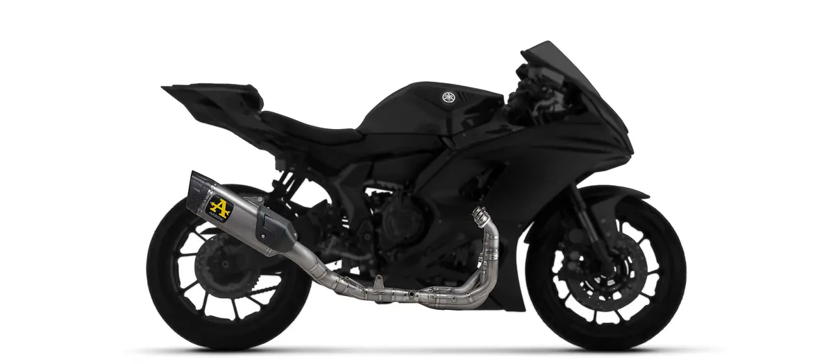 Arrow Full Exhaust System With Indy Race Evo Silencer For 2025+ Yamaha Yzf-R9 1