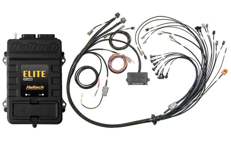 Haltech Elite 2500 Ecu Harness Kit – Pre-Terminated For Ford Coyote 5.0L, Includes Oe Injector Connectors & Cam Solenoid Support 1
