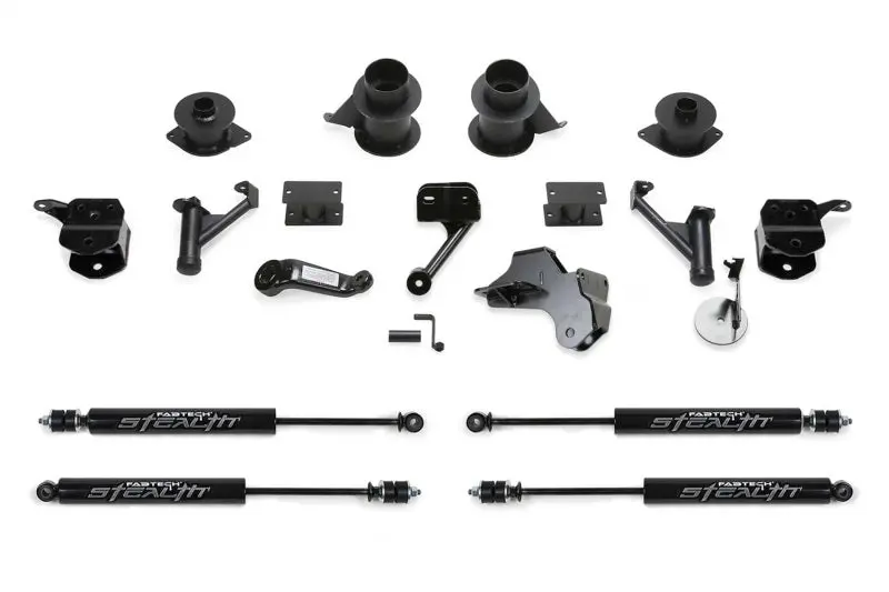 Fabtech 19-20 Ram 2500 4Wd 5In Basic System W/Coil Spacers & Stealth Shocks 1