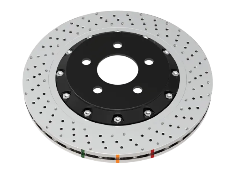 Dba 19+ Chevrolet Camaro Zl1 (W/ Nas Nuts) 5000 Series Cross Drilled & Dimpled Kp Brake Rotor 1