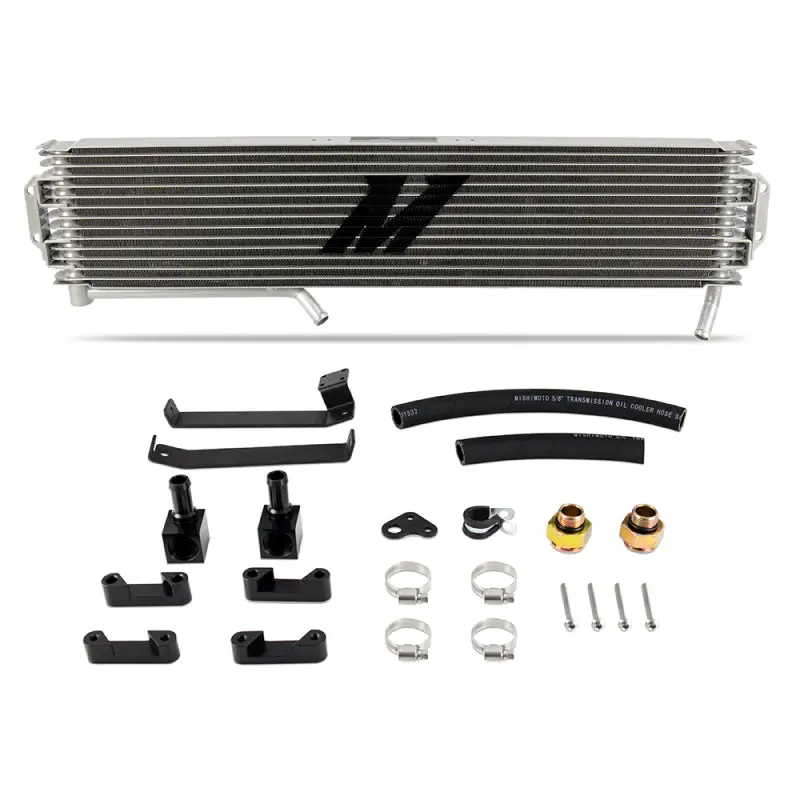 Mishimoto Silver Transmission Cooler Kit For 2015–2016 Gm 6.6L Duramax Lml 1