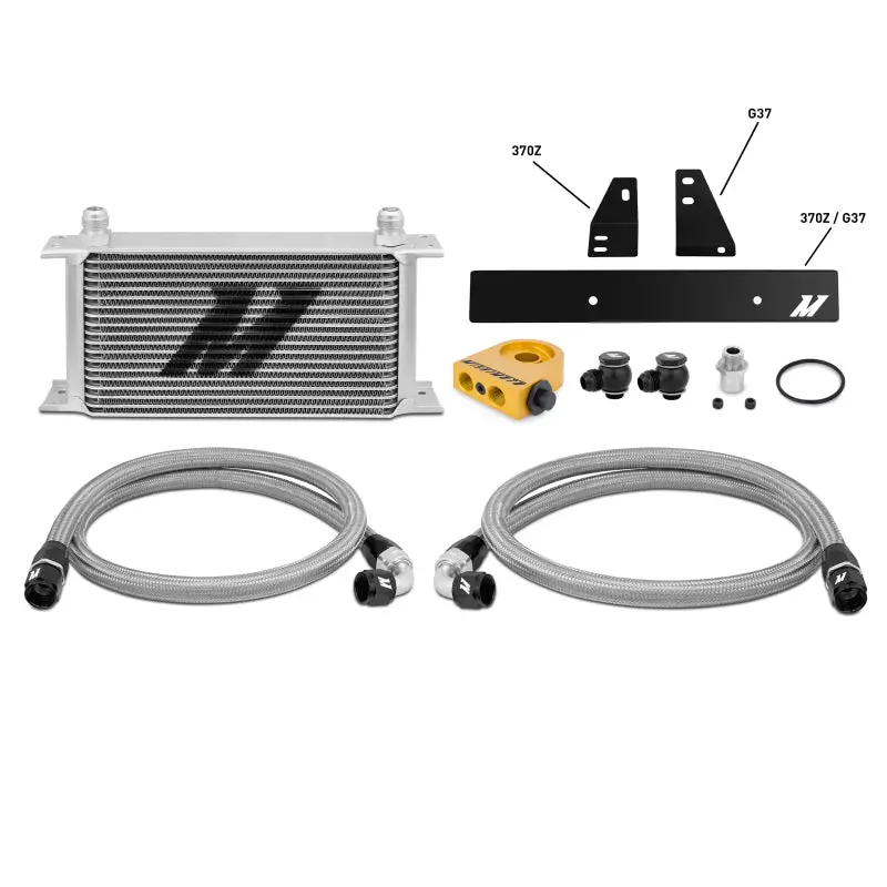 Mishimoto Thermostatic Oil Cooler Kit — Compatible With 2009–2012 Nissan 370Z & 2008–2012 Infiniti G37 Coupes 1