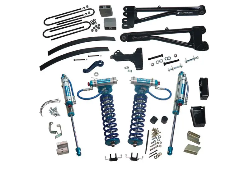 Superlift 8-Inch Lift Kit For 2011–2016 Ford F-250/F-350 Super Duty 4Wd – Includes Replacement Radius Arms & King Coilovers 1
